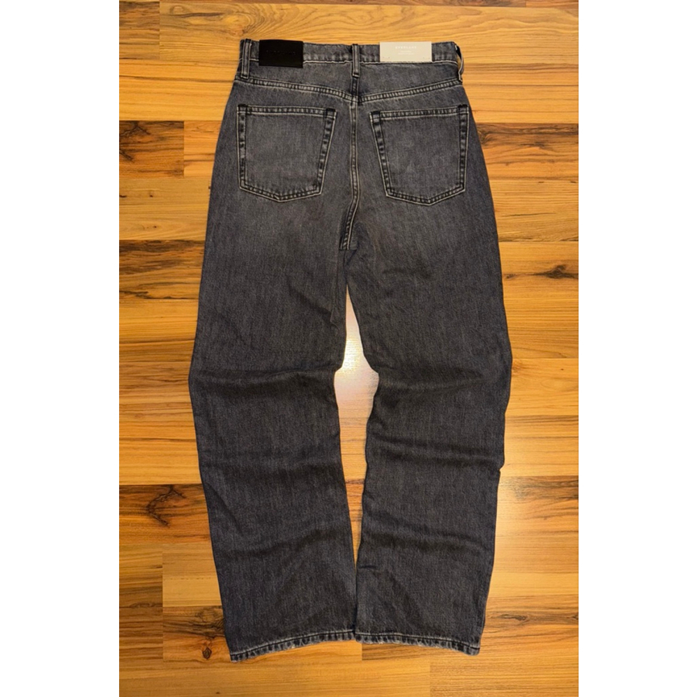 Everlane Cheeky Straight Jeans – Washed Black – Size 26 (BNWT) - Picture 2 of 9